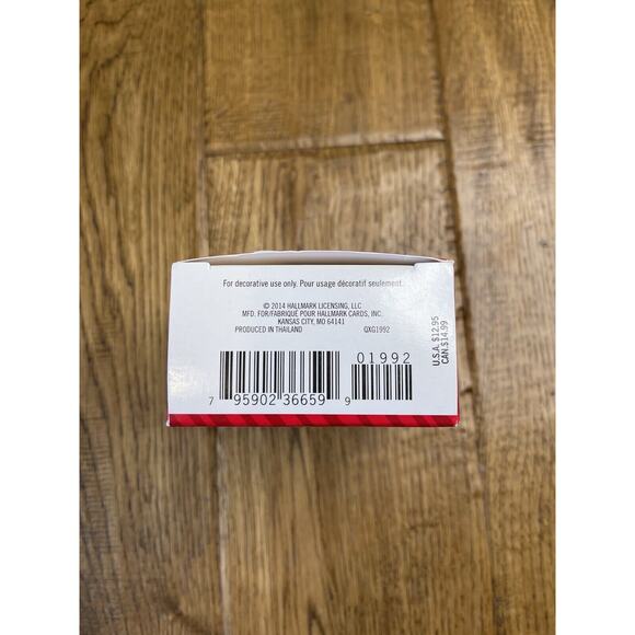 2014 Hallmark Keepsake Ornament I Am Two 2 Age Series Bear Christmas Ornament - Picture 3 of 4